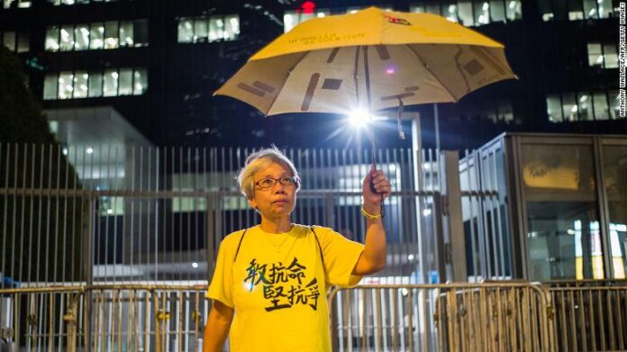 Nonna Wong proteste Hong Kong