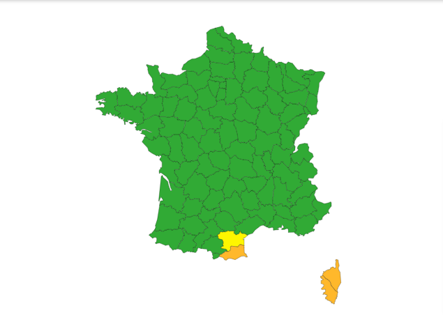 Allerta Meteo Arancione in Francia e Spagna