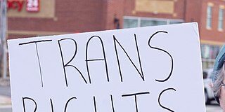 Hashtag #Transrightsarehumanrights