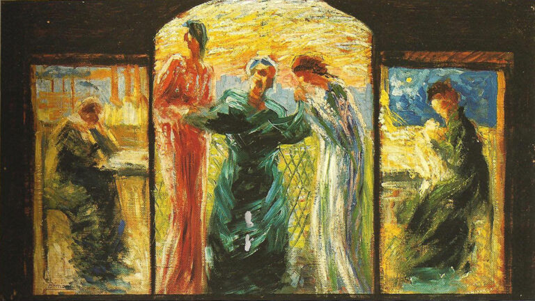 Umberto Boccioni, trittico 
