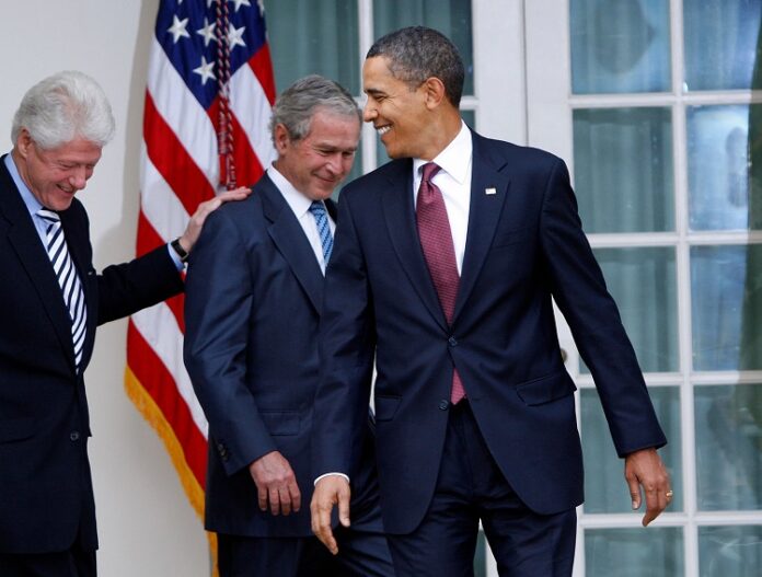 Clinton, Bush e Obama