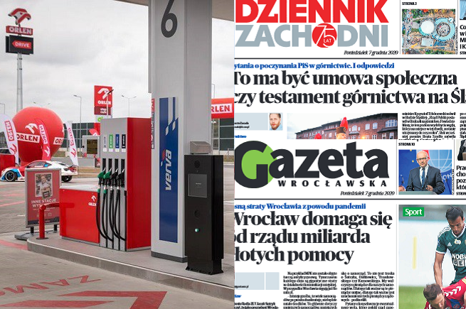 Polonia – Acquisto di Polska Press da parte di Orlen viola la libertà dei media