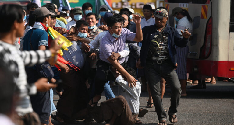 Scioperi in Myanmar