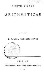 Friedrich Gauss – aritmetica modulare e numeri interi