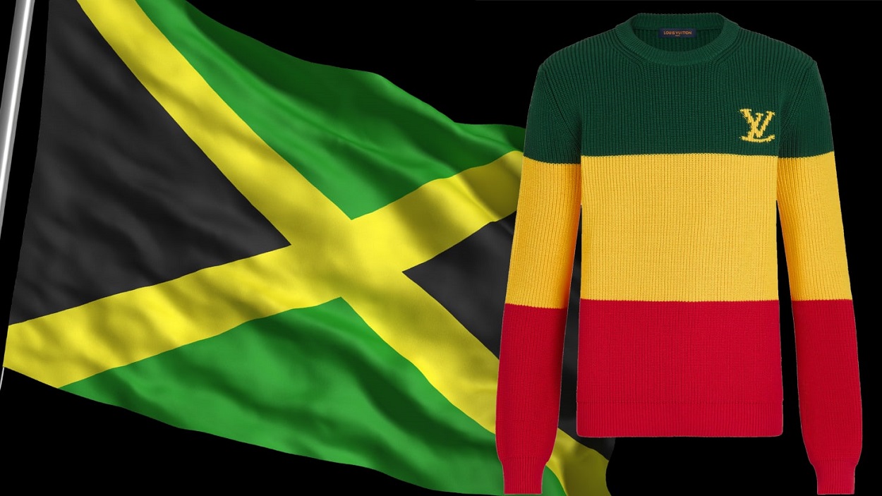 Il maglione Jamaica Louis Vuitton ha i colori sbagliati Periodico Daily