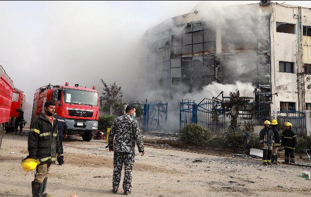 Obour (Egitto) Brucia fabbrica di vestiti oltre 20 morti