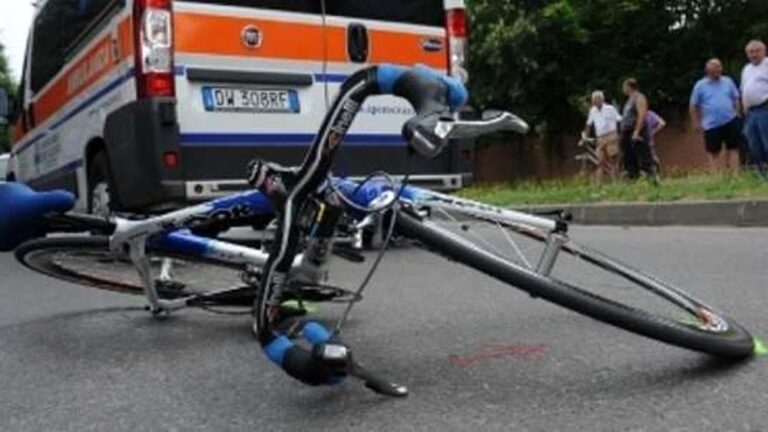Gradilli (Caserta) – Tragedia nel casertano: vola dalla bici dopo lo schianto