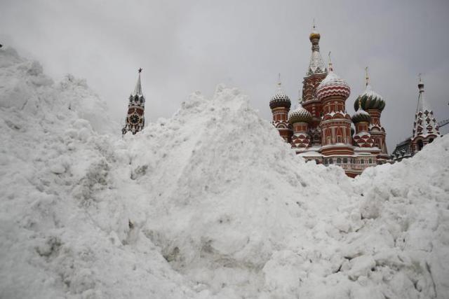Meteo Mosca – Inverno da record attorno a Mosca (Video)