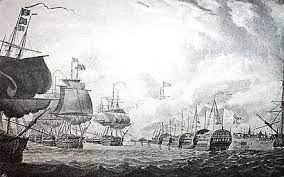 La Battaglia di Copenaghen – 1801:     la vittoria degli Inglesi