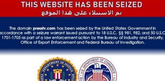 Autorità USA sequestrano siti media statali iraniani