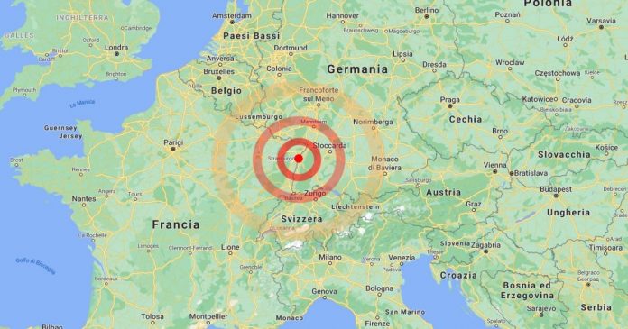 Terremoto in Francia