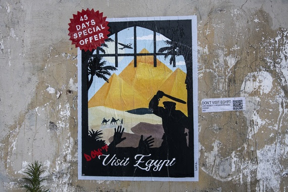 Caso Zaki: street artist Laika torna a provocare l’Egitto