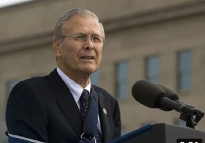 Morto Donald Rumsfeld