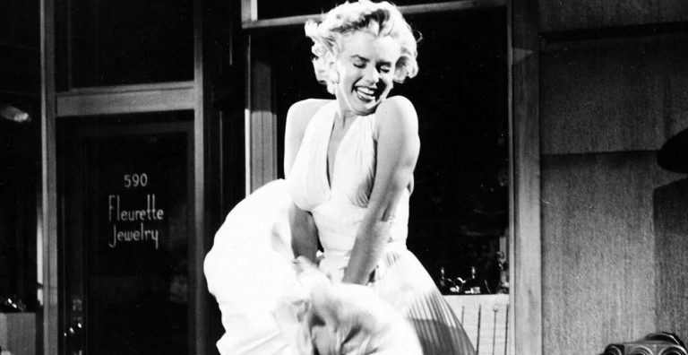 Abiti Anni 50: la gonna a campana di Marilyn Monroe