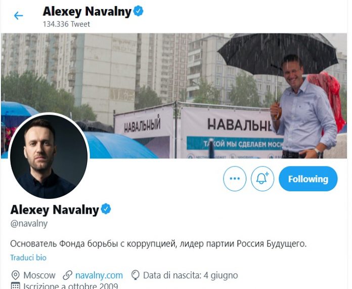 Nuove accuse per Navalny