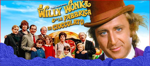Una stanza tutta ispirata a Willy Wonka per il 50° anniversario del film