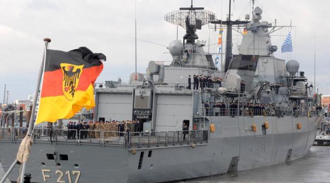 Cina blocca fregata tedesca