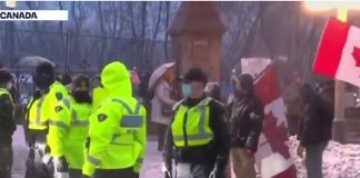 Canada: polizia arresta organizzatori del “Freedom Convoy”