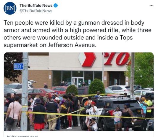 Buffalo, New York: 10 morti in una sparatoria