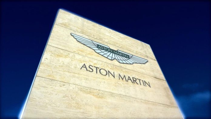 Amedeo Felisa in Aston Martin