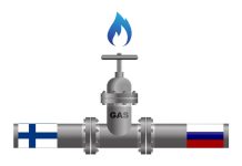 La Russia interrompe il flusso di gas alla Finlandia