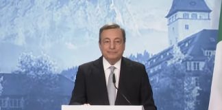 Draghi: improbabile presenza di Putin al G20