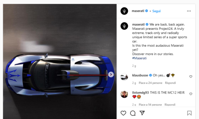 Nuova Maserati Project 24