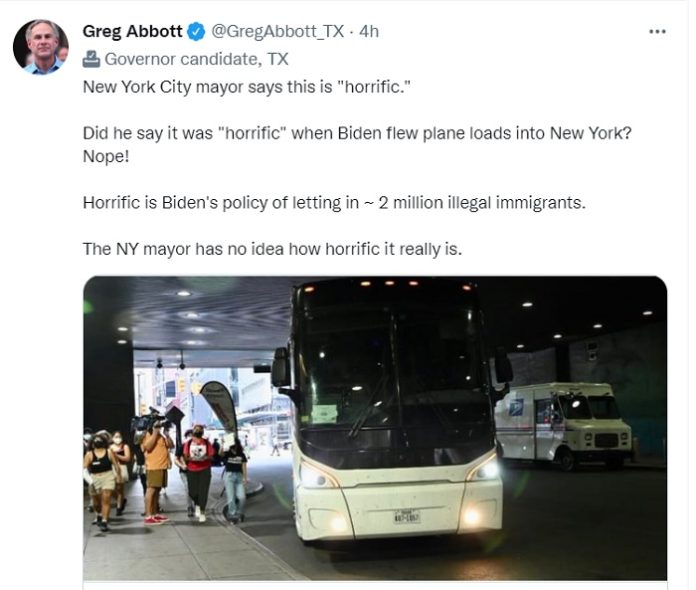 New York-Texas: è scontro sui migranti