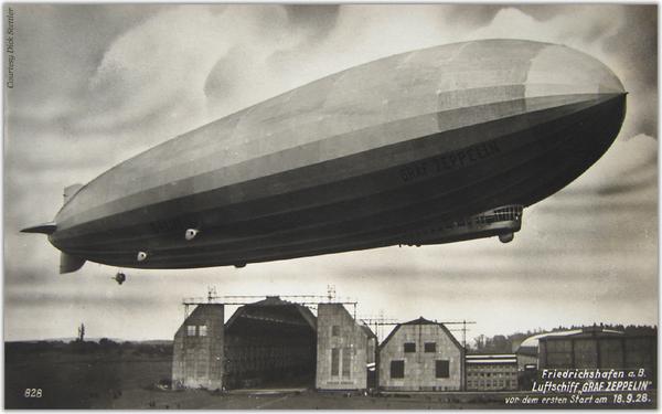 Il memorabile volo attorno al mondo del dirigibile tedesco LZ 127 Graf Zeppelin