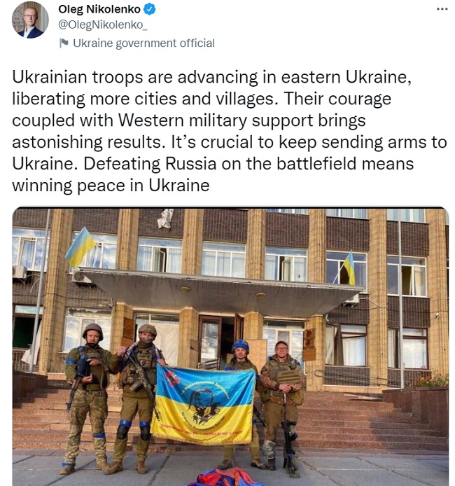 Ucraina: le forze russe si ritirano dalle città chiave nel nord-est