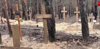 Ucraina: trovata una fossa comune a Izyum