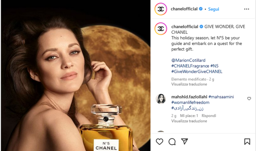 Marion Cotillard trở thành gương mặt đại diện Chanel No5  namperfume