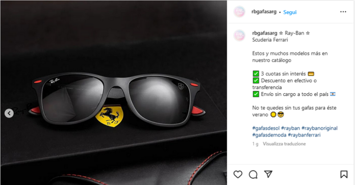 EssilorLuxottica e Dufry occhiali Ferrari