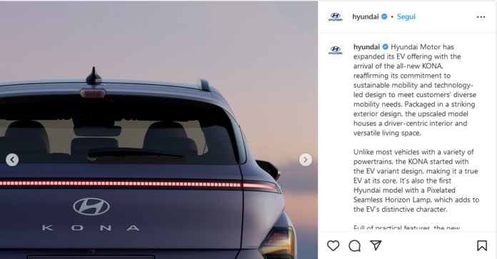 Hyundai Kona 2023 anticipazioni