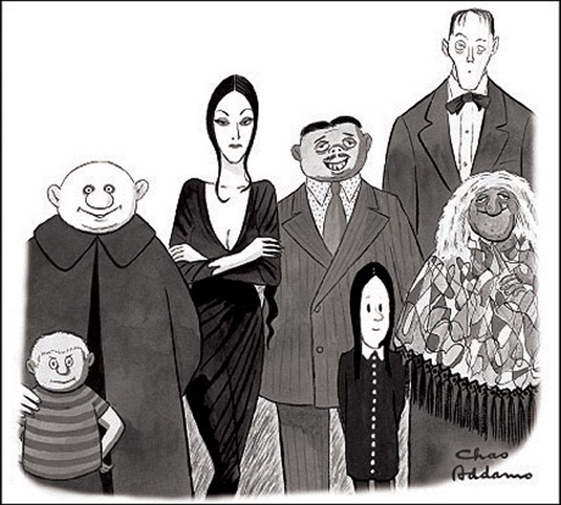 La famiglia Addams: dalle vignette a Mercoledì