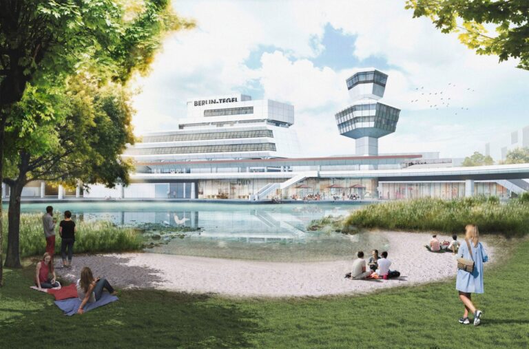 Tegel Projekt: l’aeroporto abbandonato di Berlino rinasce a nuova vita