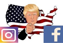 Trump: gli account Facebook e Instagram