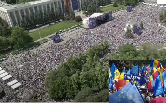 Moldavia: manifestazione pro-Europa  