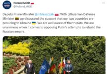 Polonia e Lituania discutono di cooperazione militare