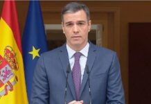 Spagna: il premier Sanchez si dimette