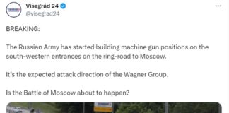 Cremlino teme che Wagner raggiunga Mosca