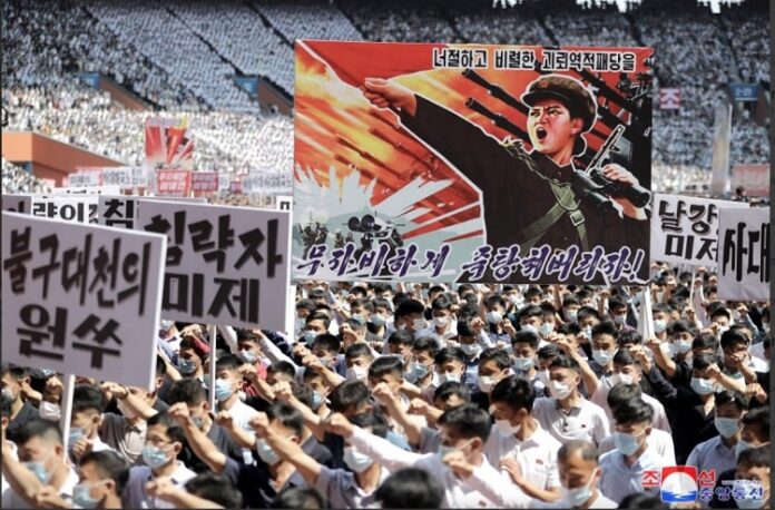 Corea del Nord: manifestazioni per denunciare gli 