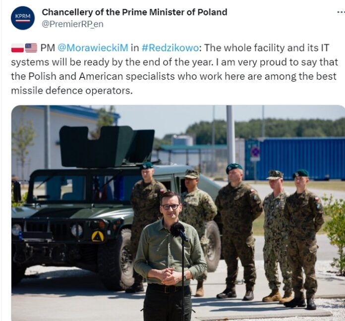 Polonia: quasi completata la base di difesa antimissile USA