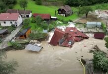 Tempeste in Slovenia e Austria