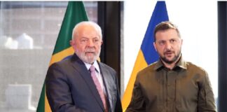 Zelensky incontra il presidente brasiliano Lula