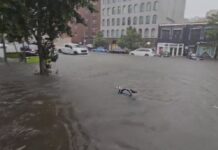 New York City bloccata da forti piogge e inondazioni