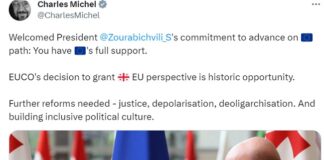 Georgia: presidente sotto accusa per i viaggi in UE