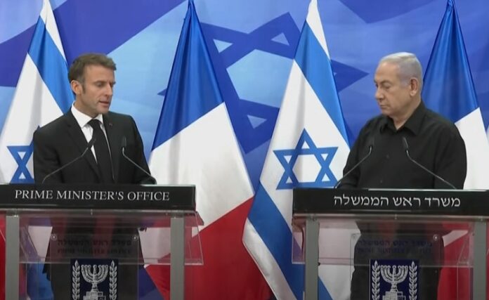 Macron: la Francia è solidale con Israele