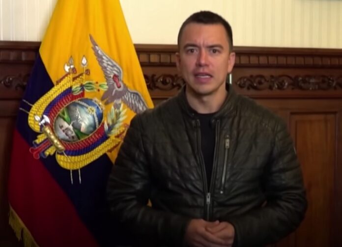 Noboa: l’Ecuador è in “stato di guerra” contro i narcos