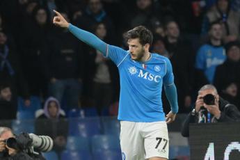 Napoli-Torino 1-1, gol di Kvaratskhelia e Sanabria